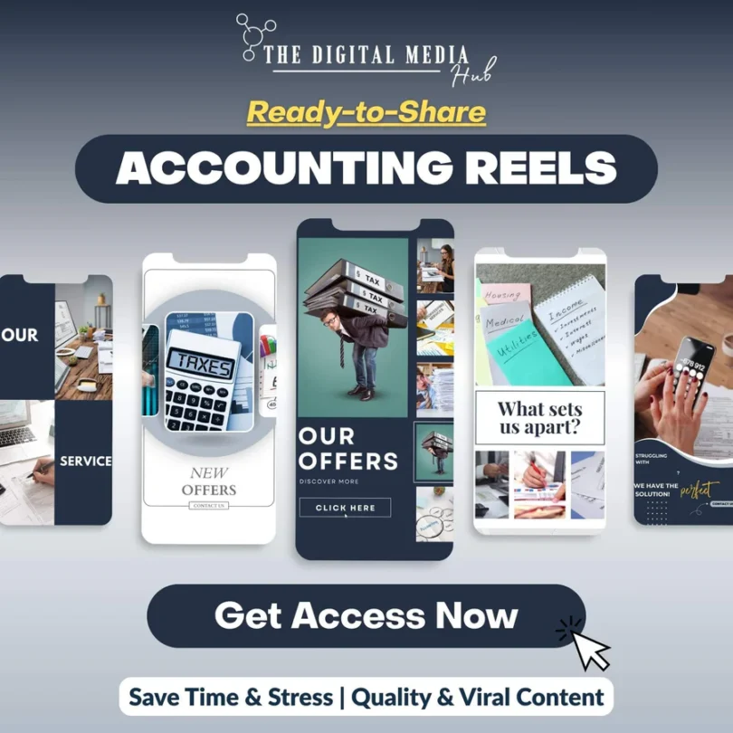 Accounting & Tax Prep Reels