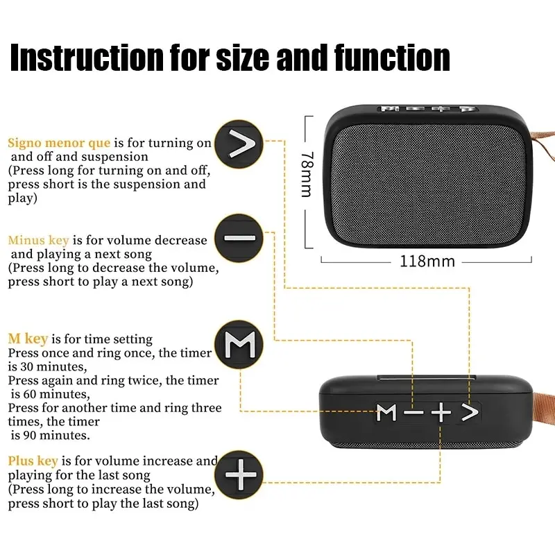 Portable Speakers Outdoor Bluetooth 5.0 Mini - Image 6