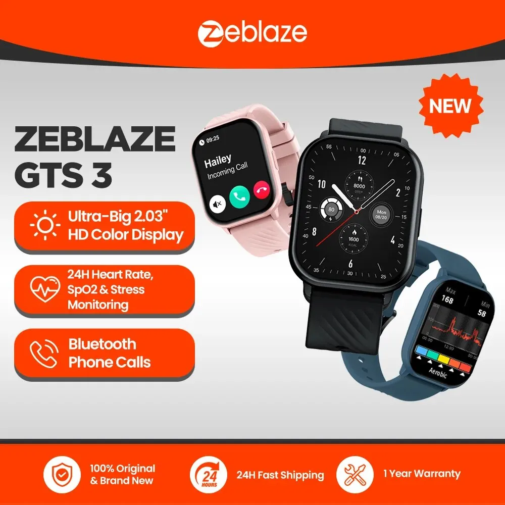 New Zeblaze GTS 3 Smart Watch