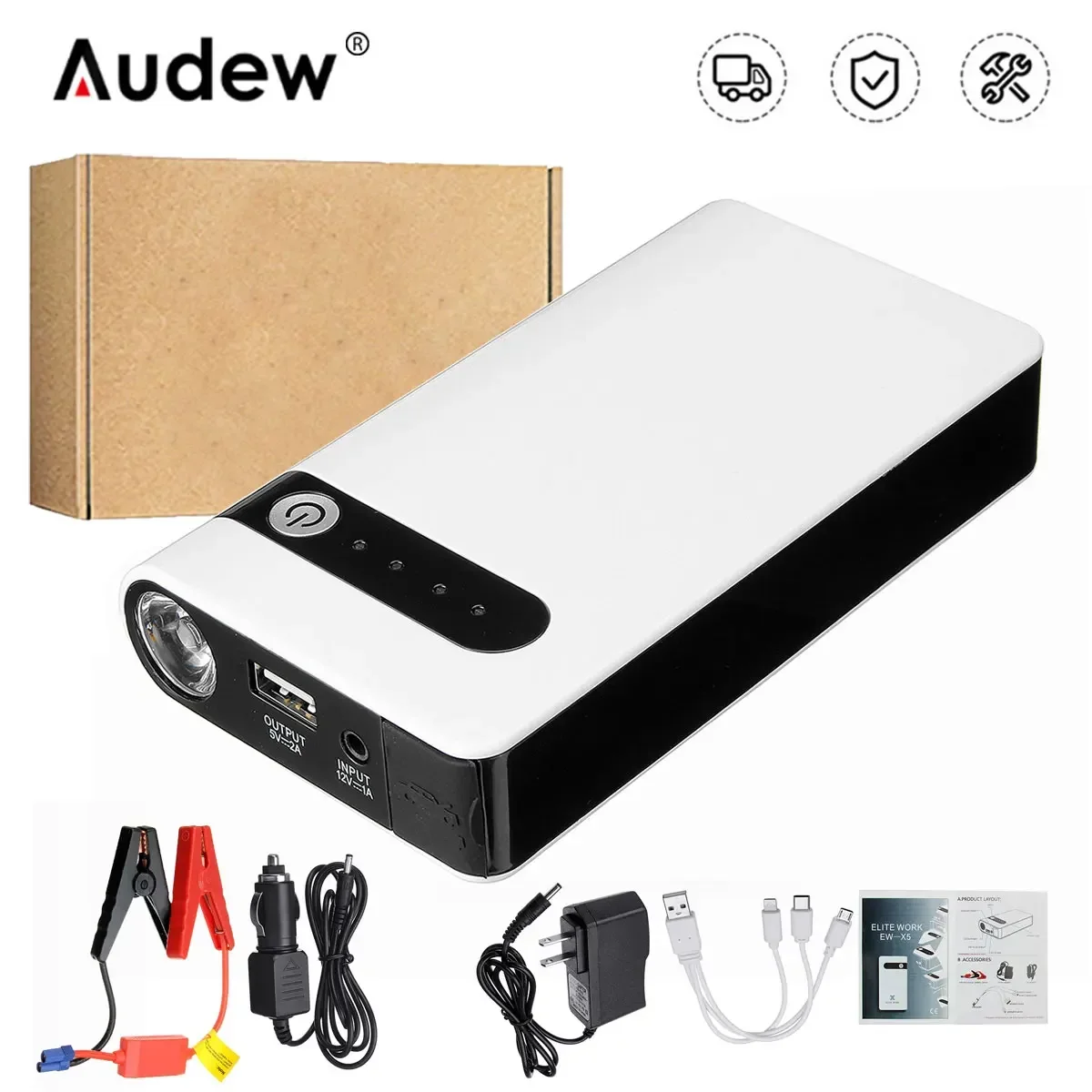 Portable Car Battery Starter 20000mAh