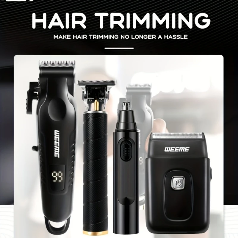 WEEME 4 in 1 Men Grooming Kit - Image 5