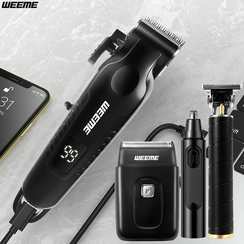 WEEME 4 in 1 Men Grooming Kit - Image 3