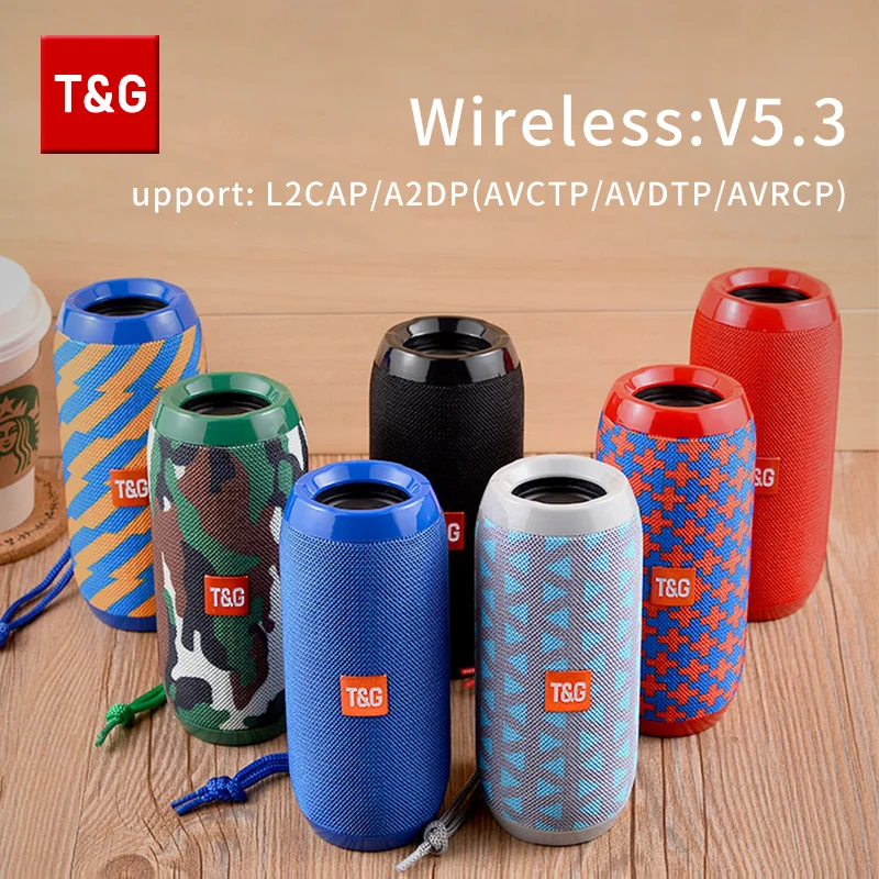 Bluetooth Speaker T&G TG117 Portable Speaker - Image 6