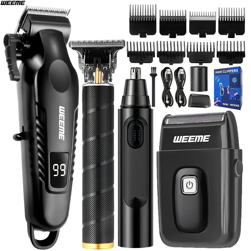 WEEME 4 in 1 Men Grooming Kit