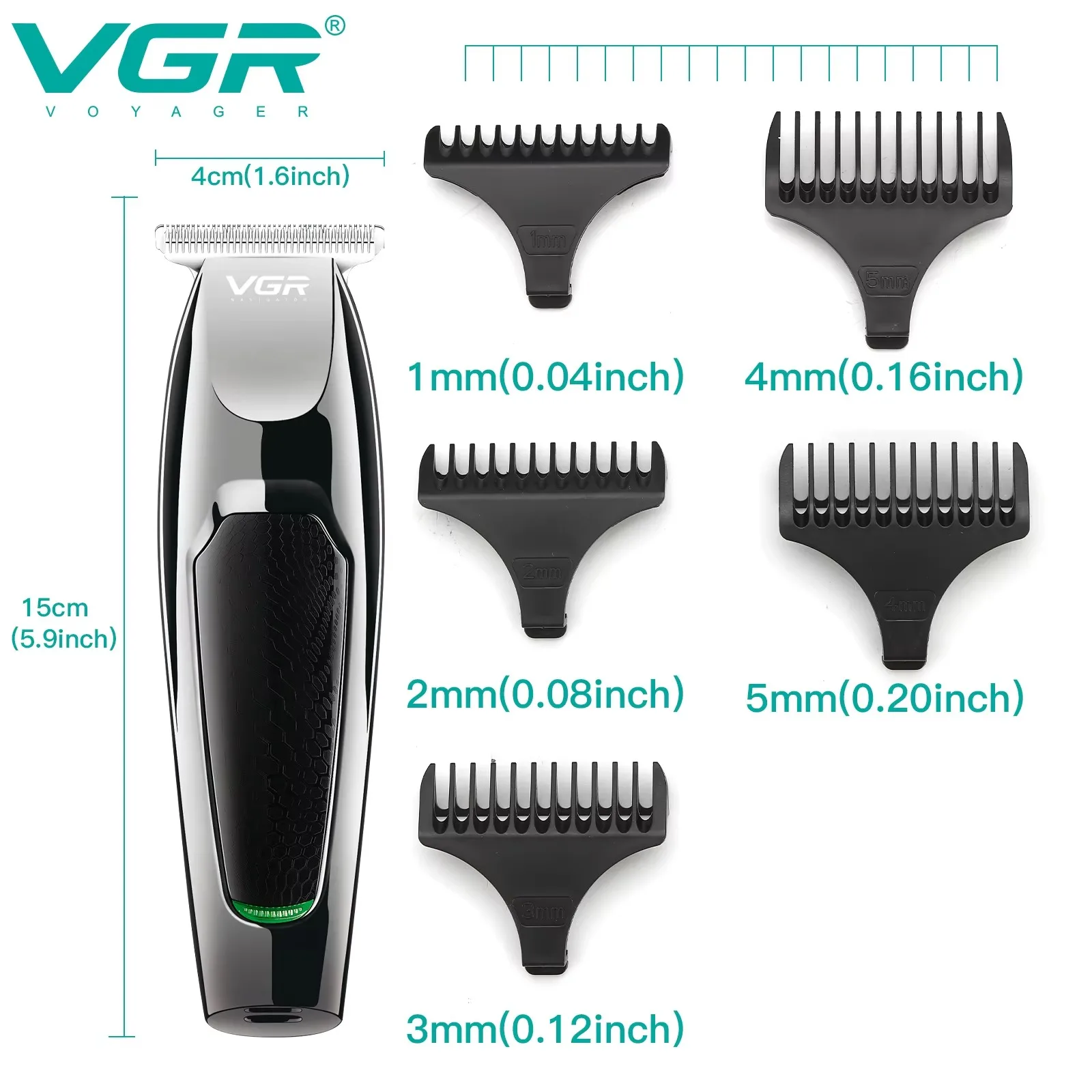 VGR Hair Clippers Professional Barber Clippers V-030 - Image 4